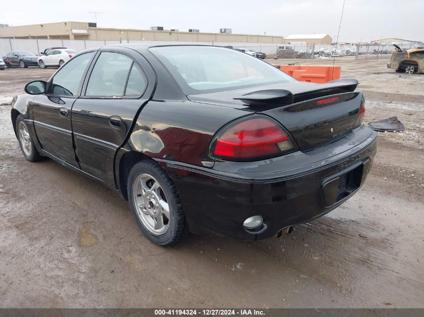 2003 Pontiac Grand Am Gt VIN: 1G2NW52E93M622365 Lot: 41194324