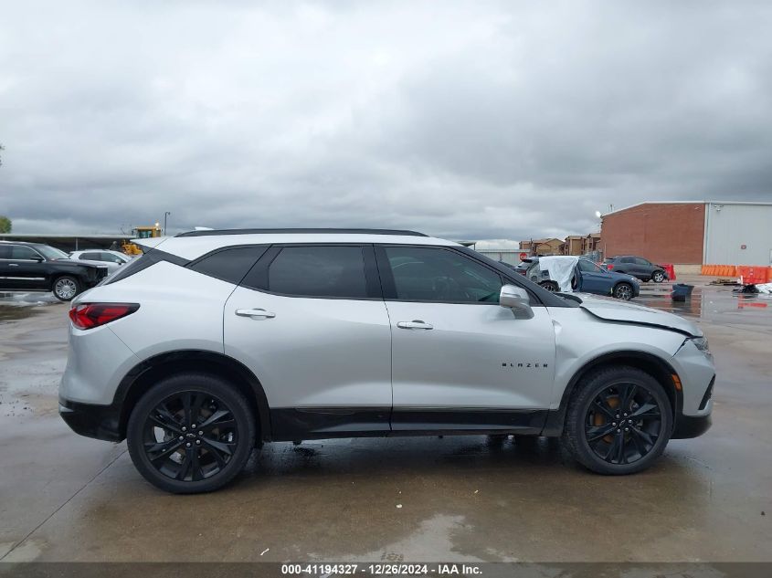 2020 Chevrolet Blazer Fwd Rs VIN: 3GNKBERS1LS604956 Lot: 41194327