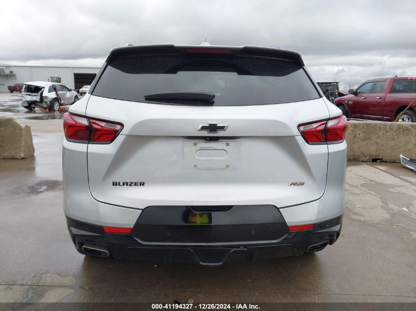 2020 Chevrolet Blazer Fwd Rs VIN: 3GNKBERS1LS604956 Lot: 41194327