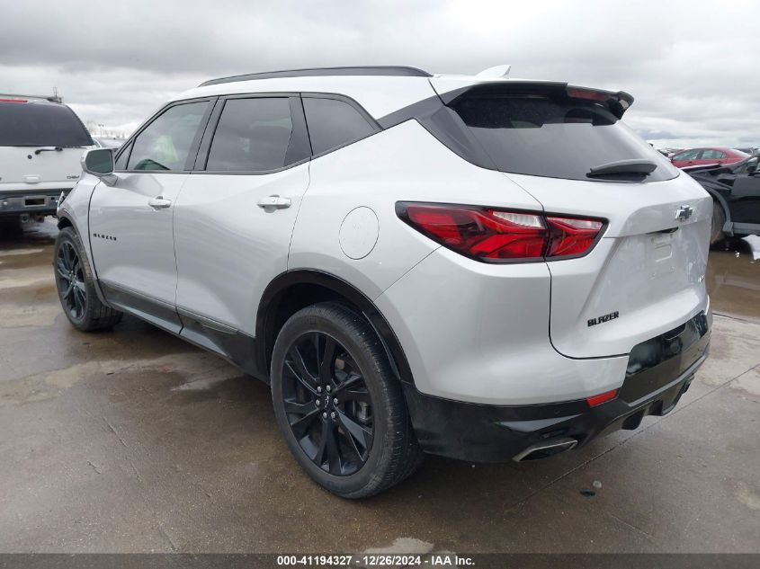 2020 Chevrolet Blazer Fwd Rs VIN: 3GNKBERS1LS604956 Lot: 41194327