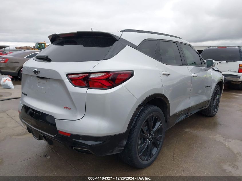 2020 Chevrolet Blazer Fwd Rs VIN: 3GNKBERS1LS604956 Lot: 41194327