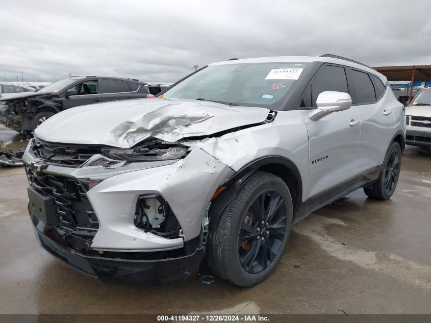 2020 Chevrolet Blazer Fwd Rs VIN: 3GNKBERS1LS604956 Lot: 41194327