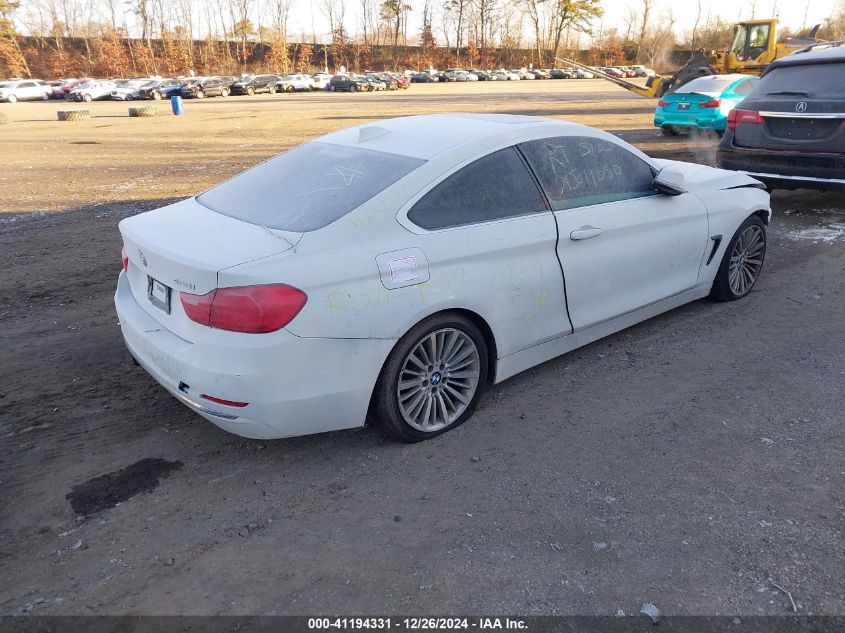 2014 BMW 428I VIN: WBA3N7C59EF719778 Lot: 41194331