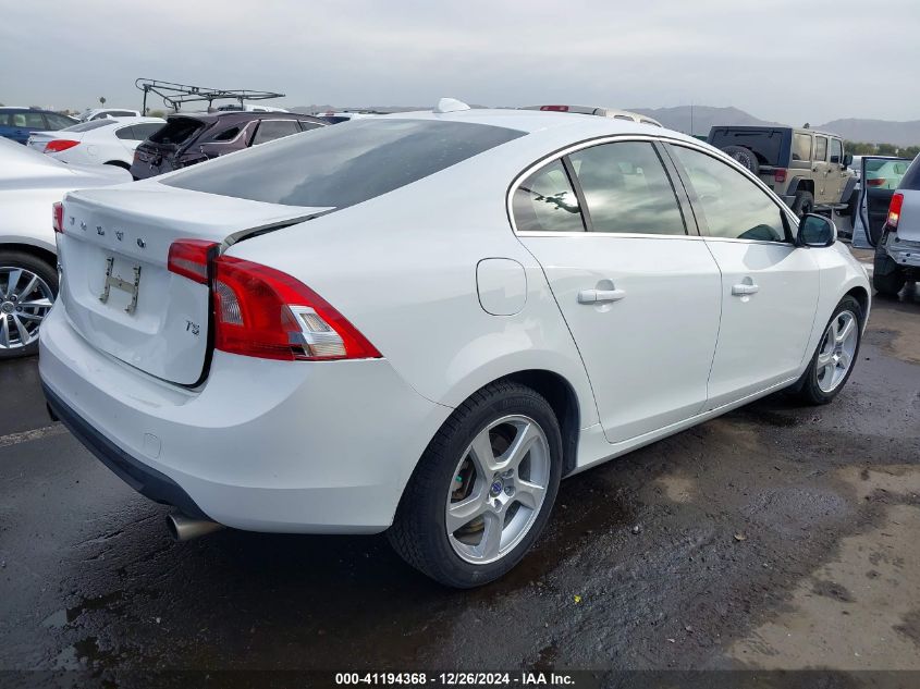 2013 Volvo S60 T5 VIN: YV1612FS5D2199126 Lot: 41194368