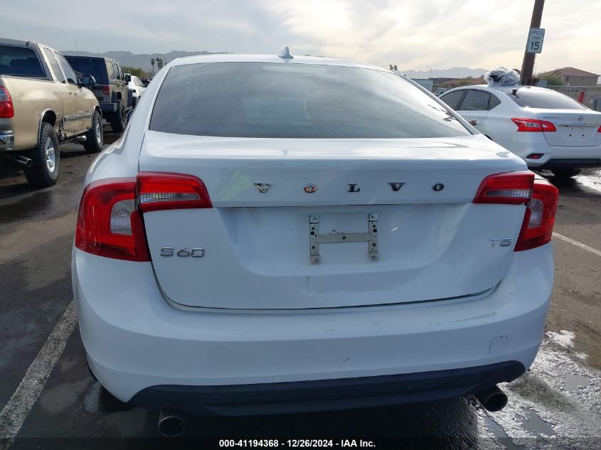 2013 Volvo S60 T5 VIN: YV1612FS5D2199126 Lot: 41194368