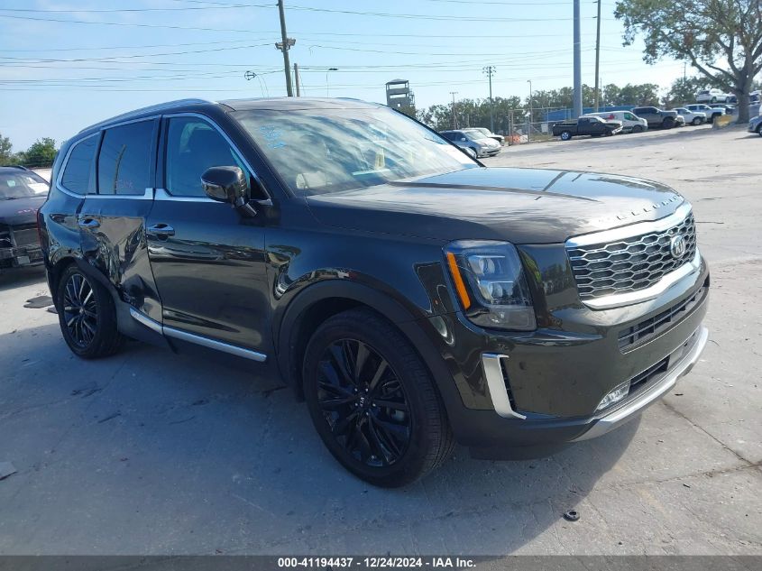 2021 Kia Telluride Sx VIN: 5XYP5DHC7MG165033 Lot: 41194437