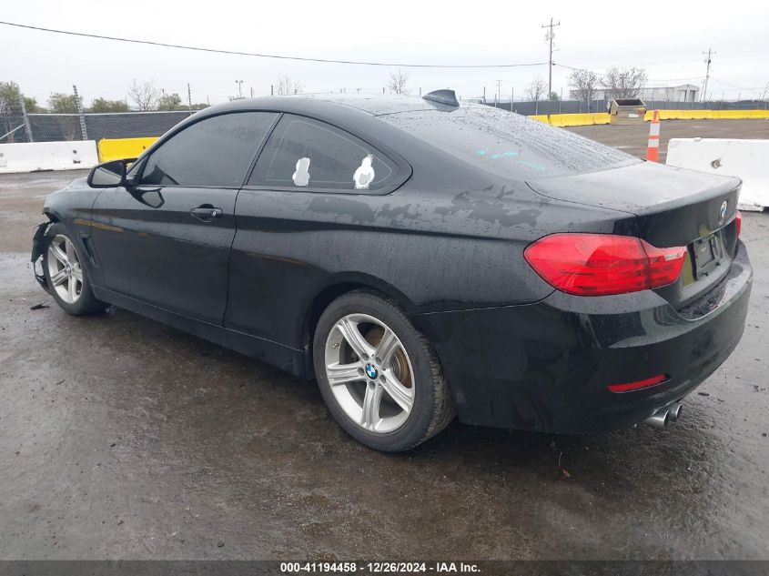 2014 BMW 428I VIN: WBA3N7C59EK221457 Lot: 41194458