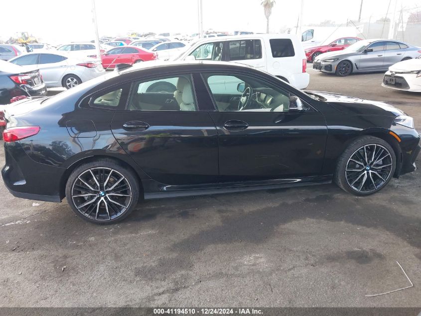 2022 BMW 228 Gran Coupe I xDrive VIN: WBA73AK0XN7K87285 Lot: 41194510