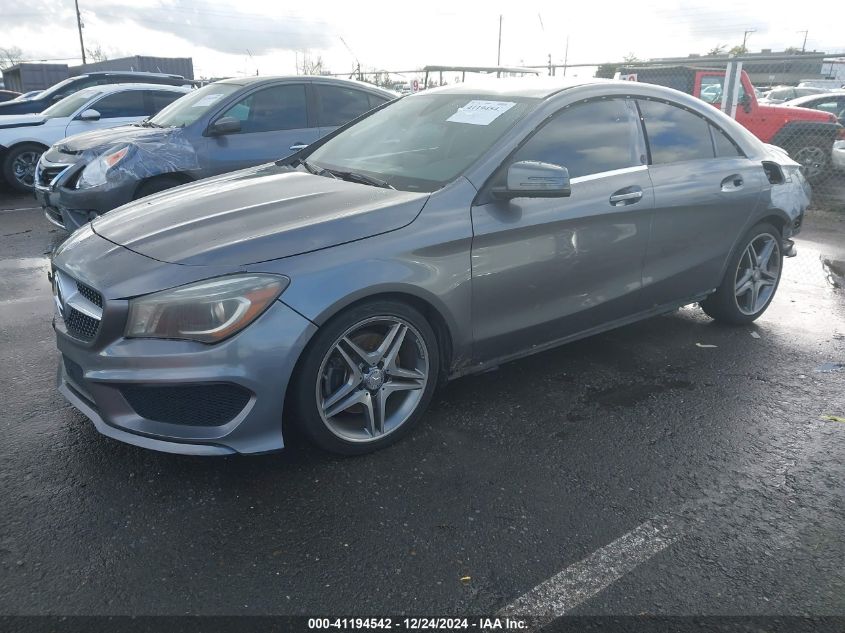 2015 Mercedes-Benz Cla 250 VIN: WDDSJ4EB9FN181754 Lot: 41194542