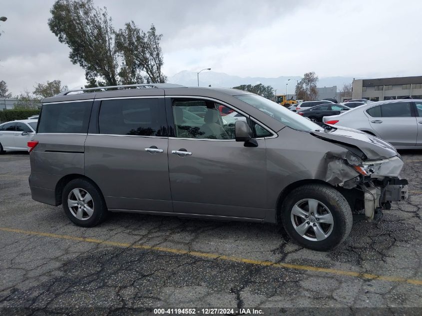 2016 Nissan Quest Platinum/S/Sl/Sv VIN: JN8AE2KP5G9150739 Lot: 41194552