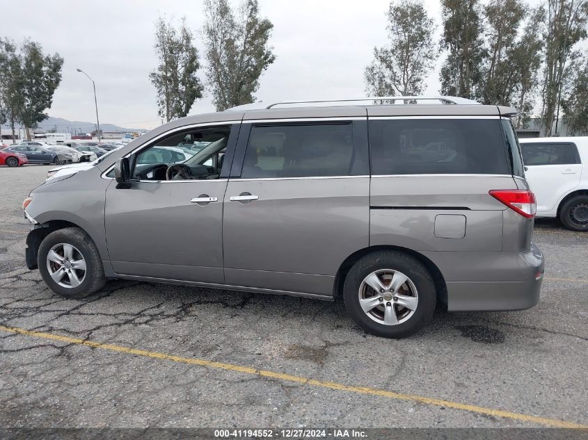 2016 Nissan Quest Platinum/S/Sl/Sv VIN: JN8AE2KP5G9150739 Lot: 41194552