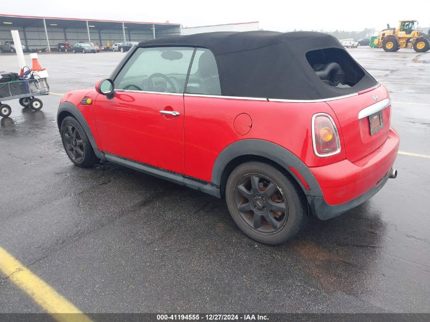 2009 Mini Cooper VIN: WMWMR33569TU95961 Lot: 41194555