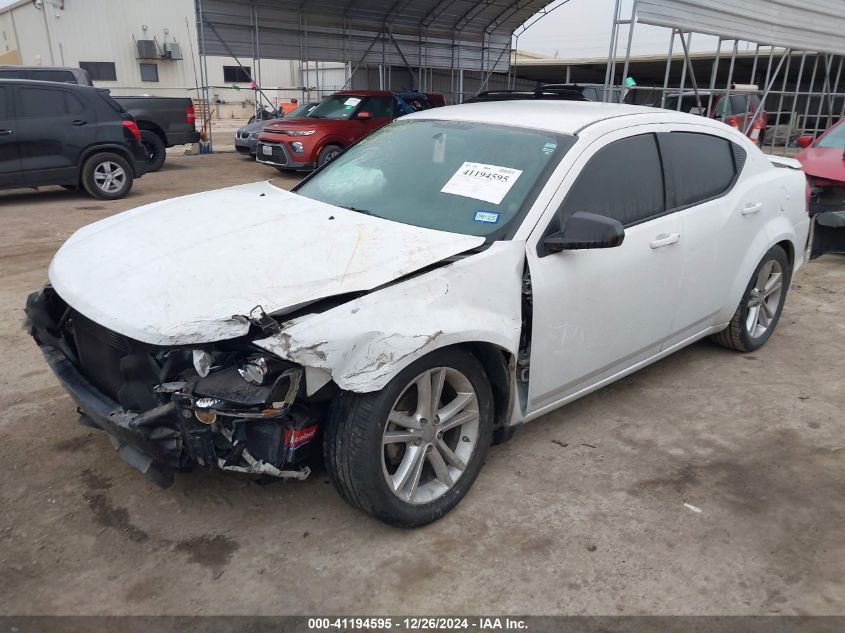 2014 Dodge Avenger Se VIN: 1C3CDZAB6EN130319 Lot: 41194595