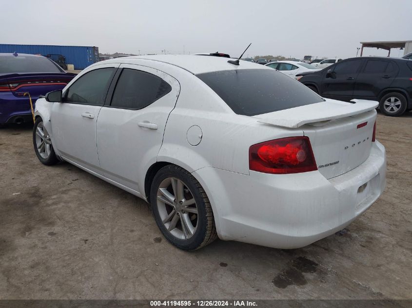 2014 Dodge Avenger Se VIN: 1C3CDZAB6EN130319 Lot: 41194595