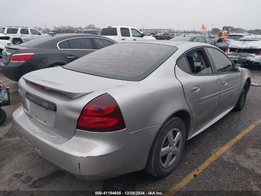 2006 Pontiac Grand Prix VIN: 2G2WP552161310804 Lot: 41194605