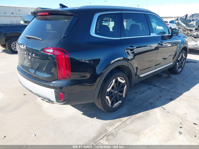 2024 Kia Telluride S VIN: 5XYP64GCXRG532495 Lot: 41194607