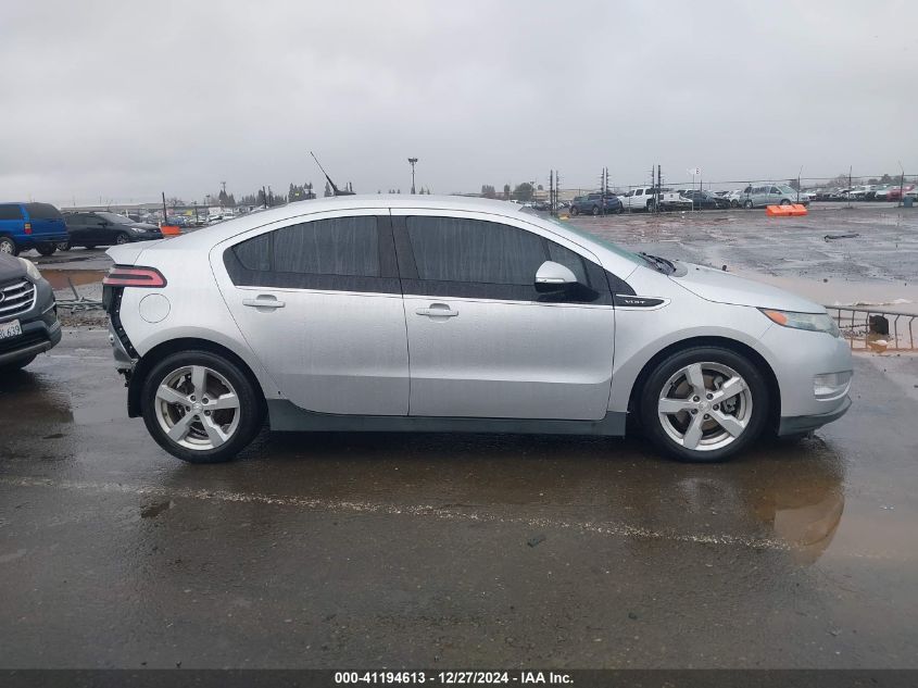 2013 Chevrolet Volt VIN: 1G1RF6E43DU100699 Lot: 41194613