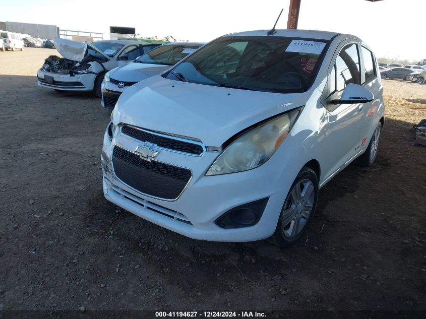 2013 Chevrolet Spark Ls Auto VIN: KL8CB6S94DC626945 Lot: 41194627