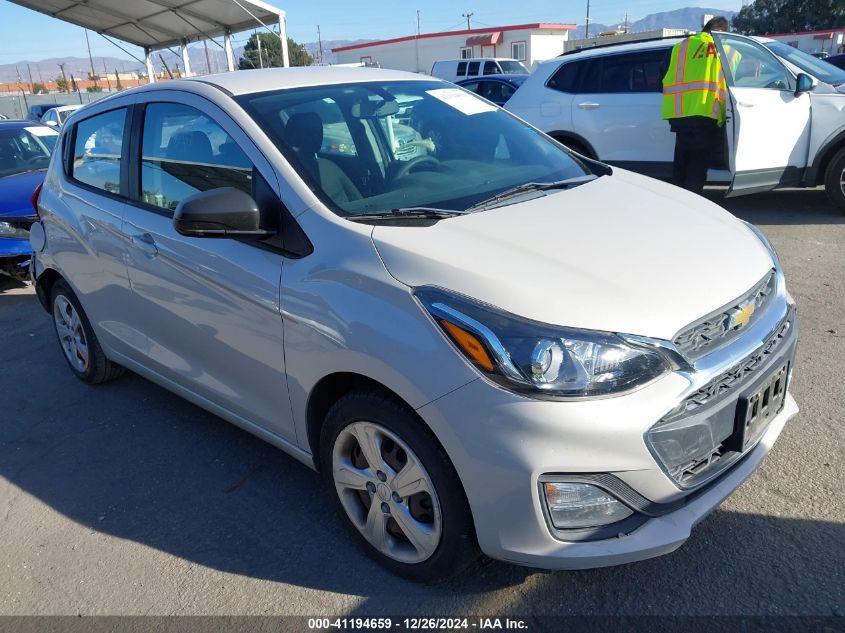 2021 Chevrolet Spark Fwd Ls Automatic VIN: KL8CB6SA1MC710652 Lot: 41194659