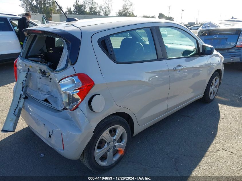 2021 Chevrolet Spark Fwd Ls Automatic VIN: KL8CB6SA1MC710652 Lot: 41194659