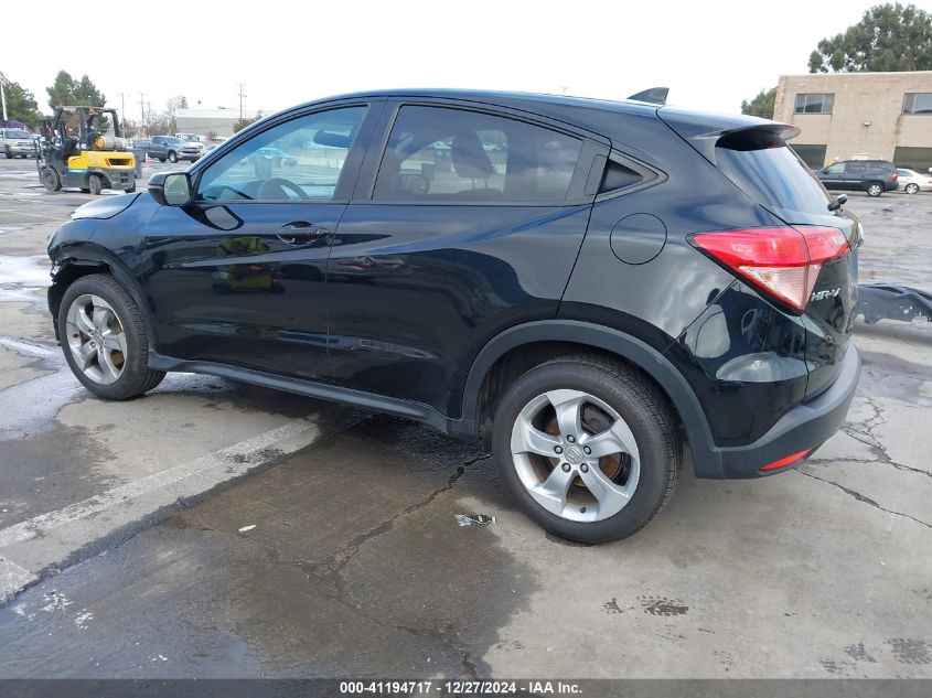 2016 Honda Hr-V Ex VIN: 3CZRU6H57GM739169 Lot: 41194717