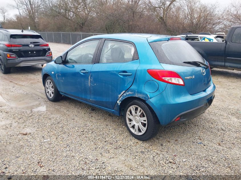 2011 Mazda Mazda2 Sport VIN: JM1DE1HY5B0119149 Lot: 41194723