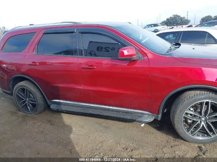 2015 Dodge Durango Sxt VIN: 1C4RDHAG6FC760172 Lot: 41194864