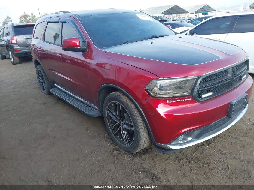 2015 Dodge Durango Sxt VIN: 1C4RDHAG6FC760172 Lot: 41194864