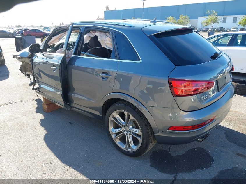 2017 Audi Q3 2.0T Premium VIN: WA1JCCFS4HR012496 Lot: 41194886