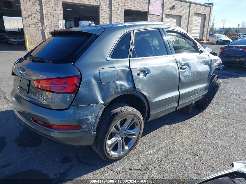 2017 Audi Q3 2.0T Premium VIN: WA1JCCFS4HR012496 Lot: 41194886