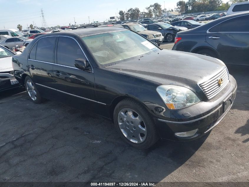 2002 Lexus Ls 430 VIN: JTHBN30F520072698 Lot: 41194897