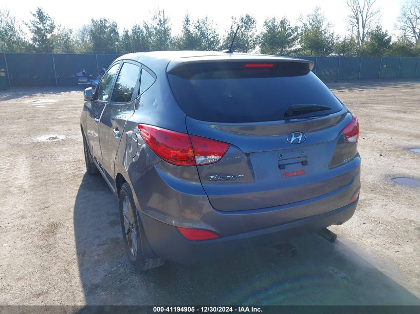 2014 Hyundai Tucson Gls VIN: KM8JTCAF4EU892913 Lot: 41194905