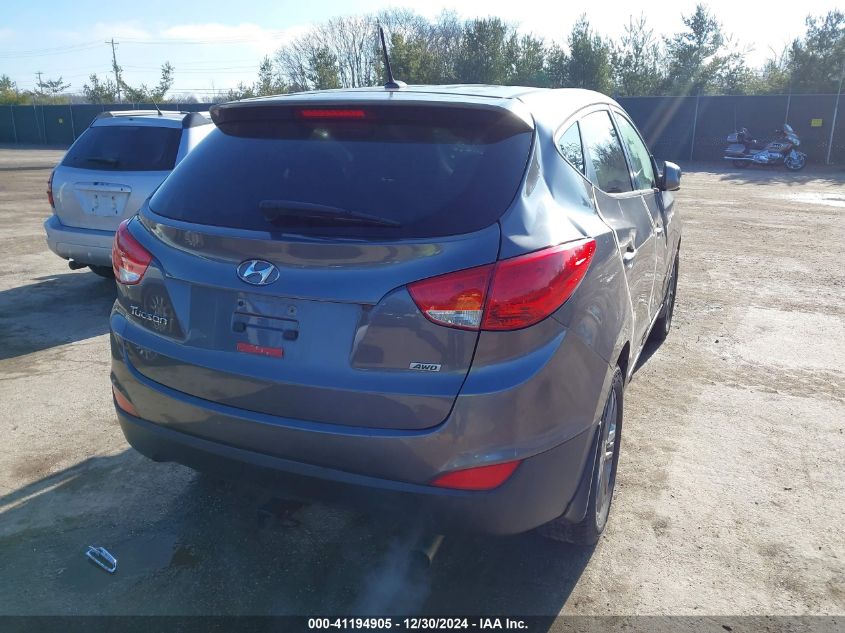 2014 Hyundai Tucson Gls VIN: KM8JTCAF4EU892913 Lot: 41194905