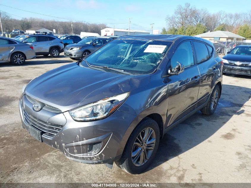 2014 Hyundai Tucson Gls VIN: KM8JTCAF4EU892913 Lot: 41194905