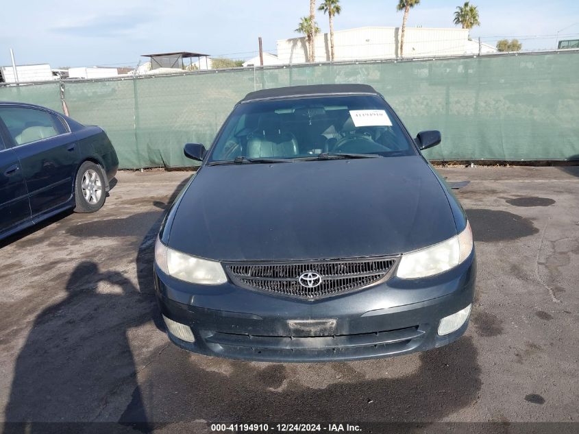 2001 Toyota Camry Solara Sle V6 VIN: 2T1FF22P71C454302 Lot: 41194910