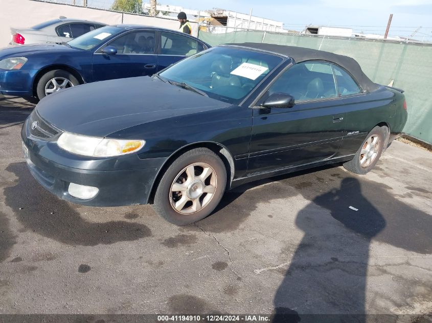 2001 Toyota Camry Solara Sle V6 VIN: 2T1FF22P71C454302 Lot: 41194910