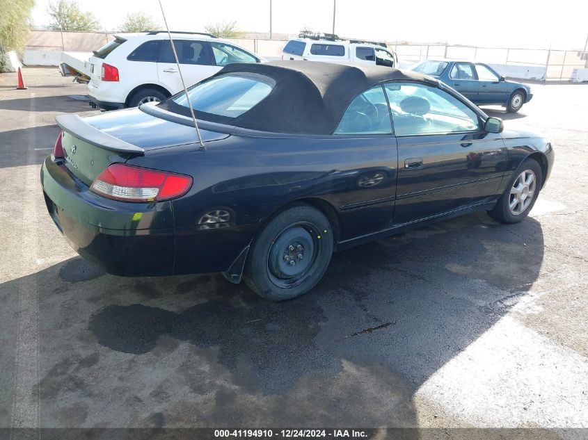 2001 Toyota Camry Solara Sle V6 VIN: 2T1FF22P71C454302 Lot: 41194910