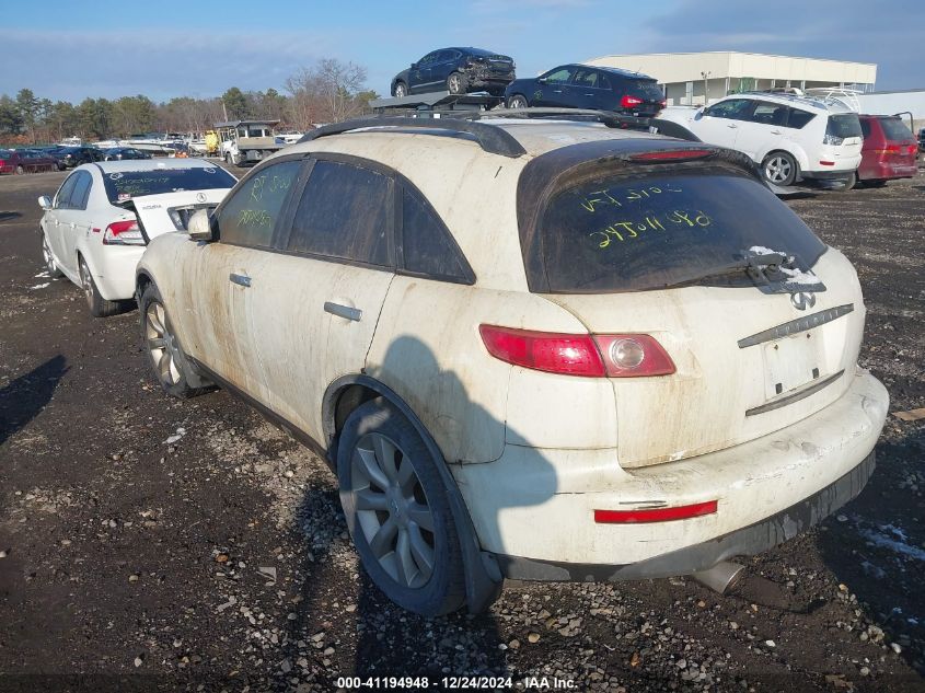 2003 Infiniti Fx35 VIN: JNRAS08W73X004128 Lot: 41194948