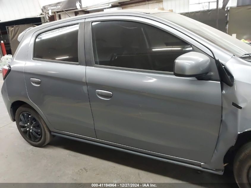 2021 Mitsubishi Mirage Carbonite Edition/Es/Le VIN: ML32AUHJ7MH006320 Lot: 41194964