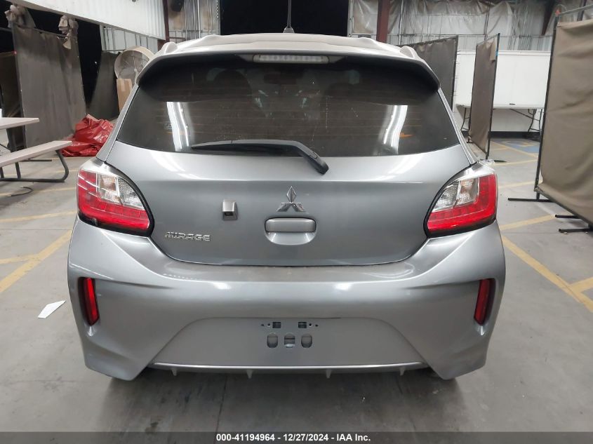 2021 Mitsubishi Mirage Carbonite Edition/Es/Le VIN: ML32AUHJ7MH006320 Lot: 41194964