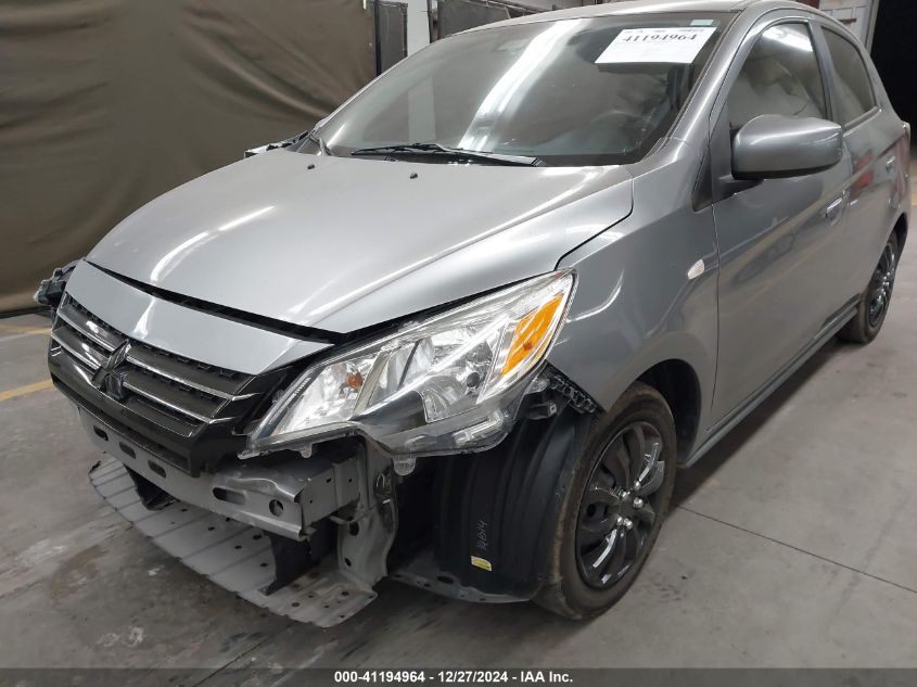 2021 Mitsubishi Mirage Carbonite Edition/Es/Le VIN: ML32AUHJ7MH006320 Lot: 41194964