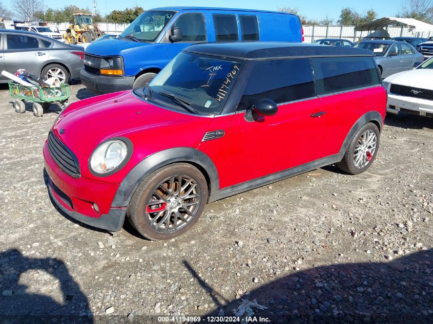 2012 Mini Cooper Clubman VIN: WMWZF3C53CT267664 Lot: 41194969