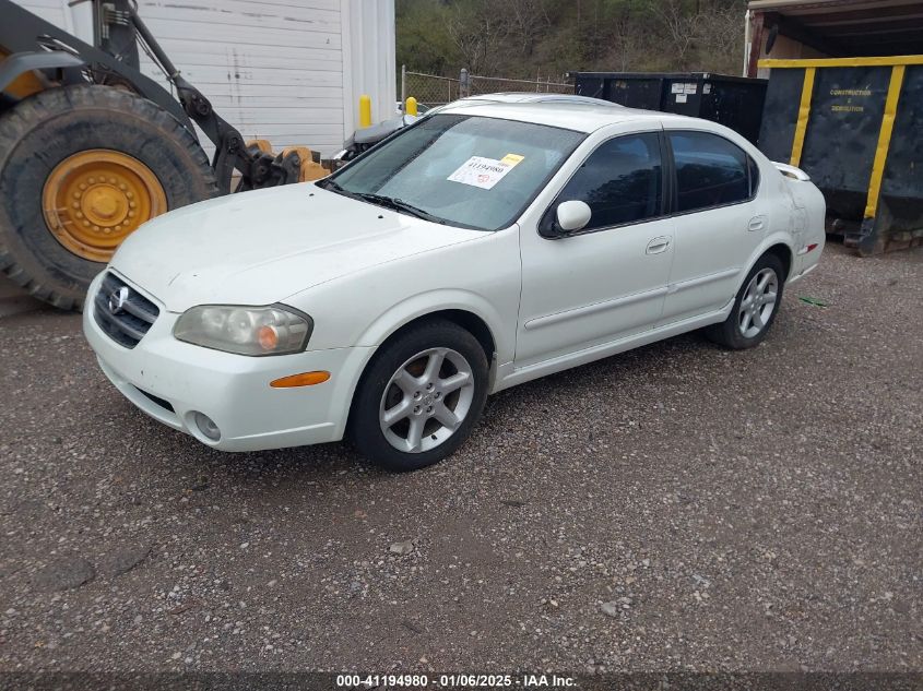 2002 Nissan Maxima Se VIN: JN1DA31D72T436530 Lot: 41194980