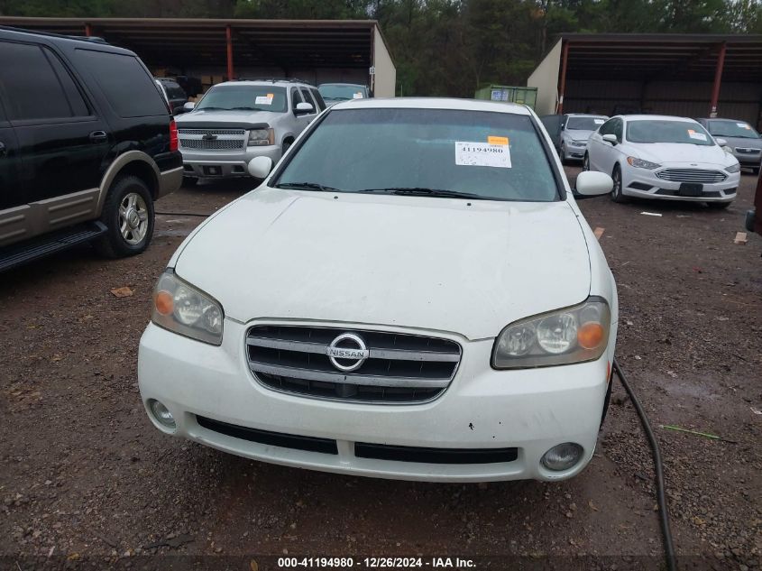 2002 Nissan Maxima Se VIN: JN1DA31D72T436530 Lot: 41194980