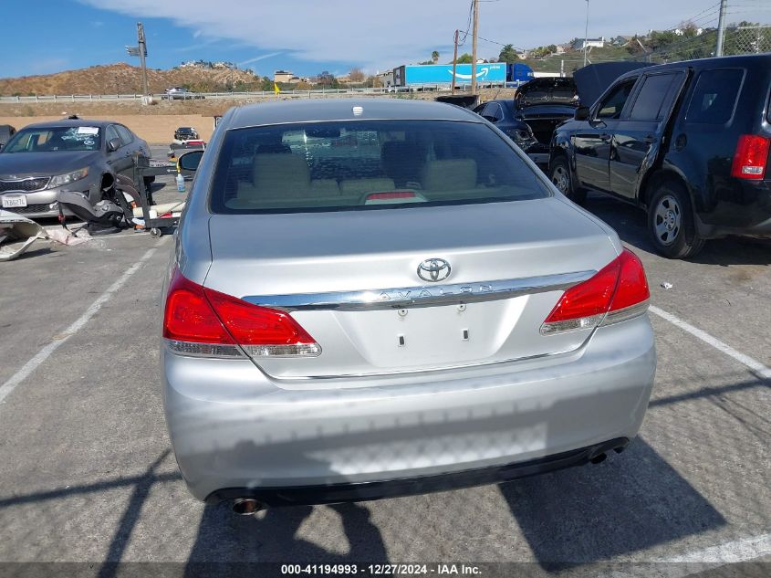 2011 Toyota Avalon VIN: 4T1BK3DB6BU386222 Lot: 41194993