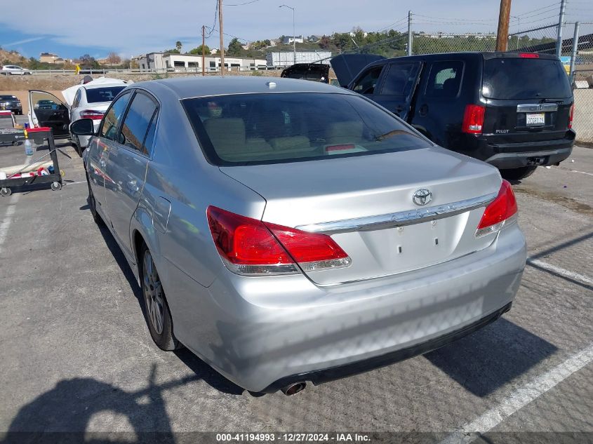 2011 Toyota Avalon VIN: 4T1BK3DB6BU386222 Lot: 41194993