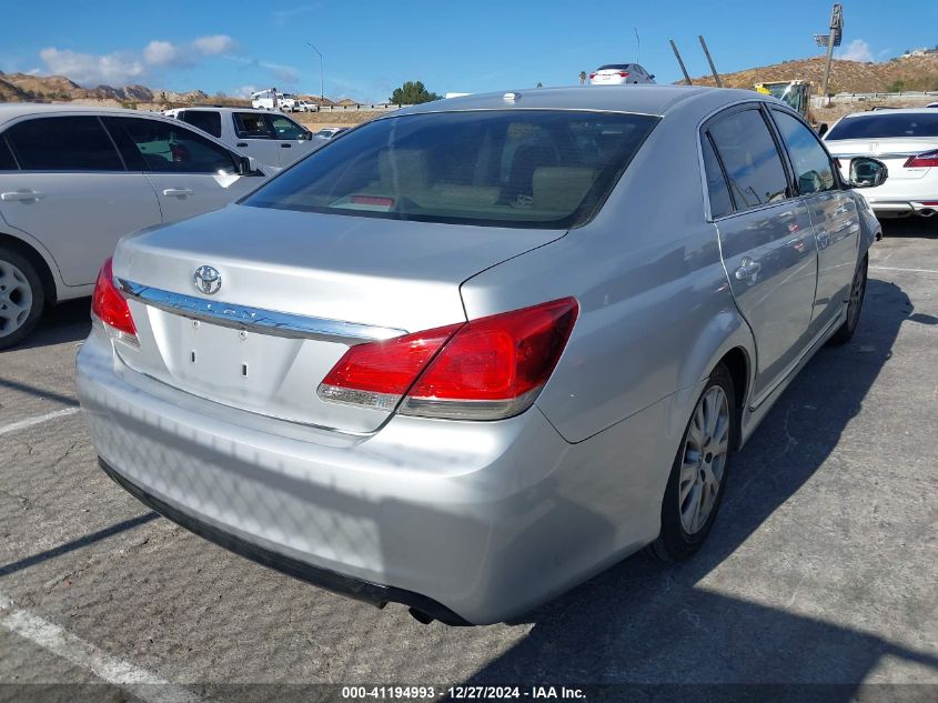 2011 Toyota Avalon VIN: 4T1BK3DB6BU386222 Lot: 41194993