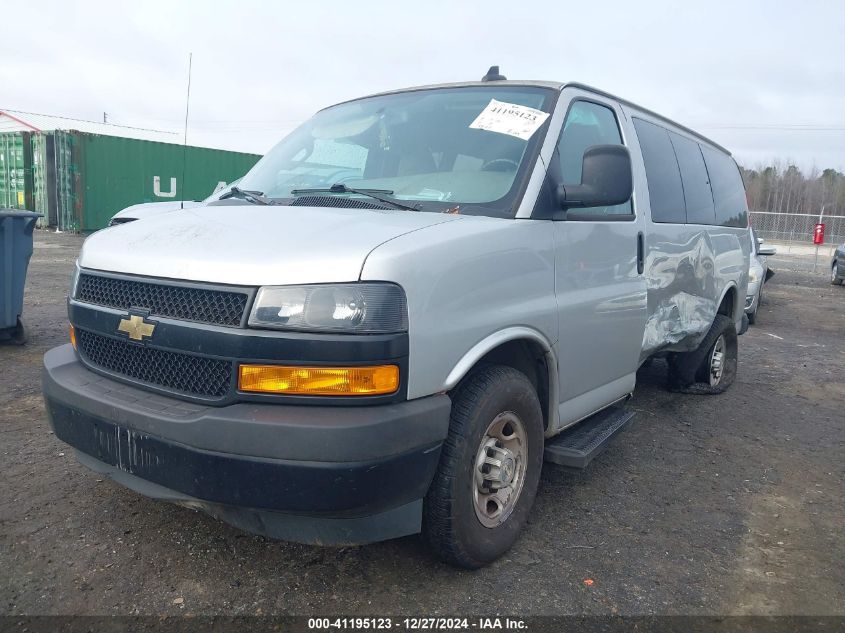 2020 Chevrolet Express Passenger Rwd 2500 Regular Wheelbase Ls VIN: 1GAWGEFP7L1271863 Lot: 41195123