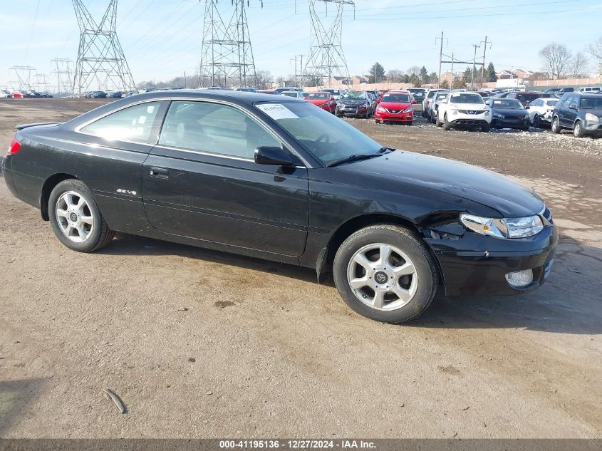 1999 Toyota Camry Solara Se V6 VIN: 2T1CF28P4XC168684 Lot: 41195136