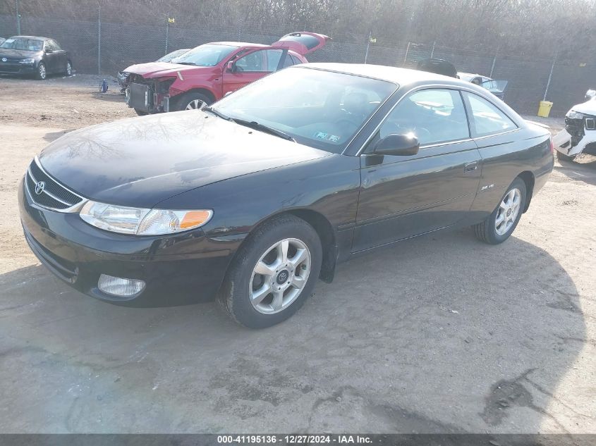 1999 Toyota Camry Solara Se V6 VIN: 2T1CF28P4XC168684 Lot: 41195136